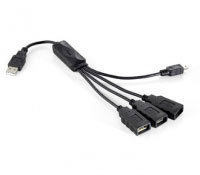 Levelone USB2 Hub 3+1 (128547)